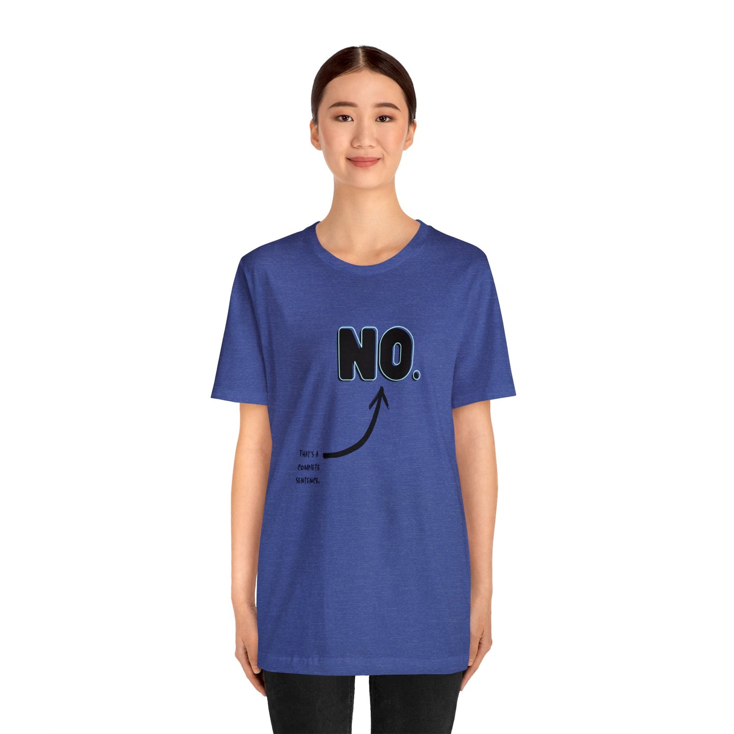 "NO" Short Sleeve Tee