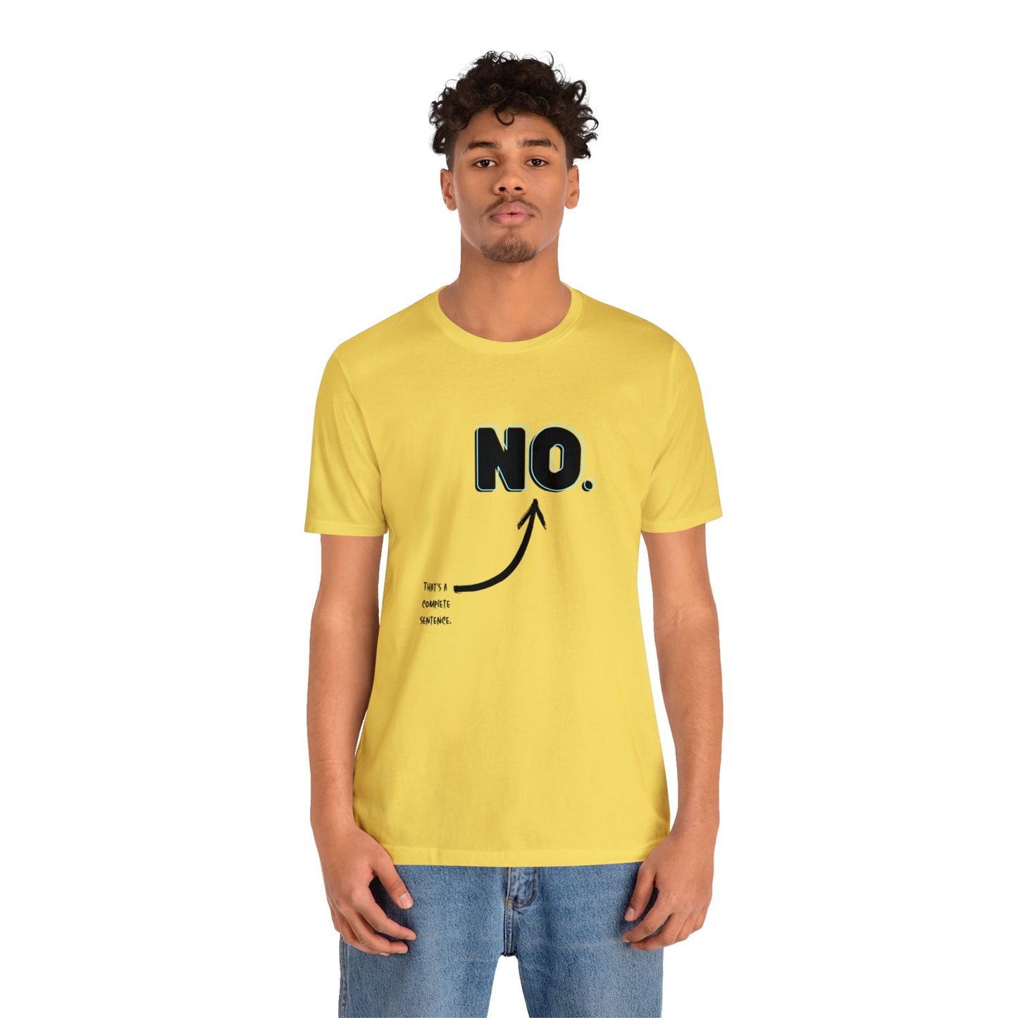 "NO" Short Sleeve Tee