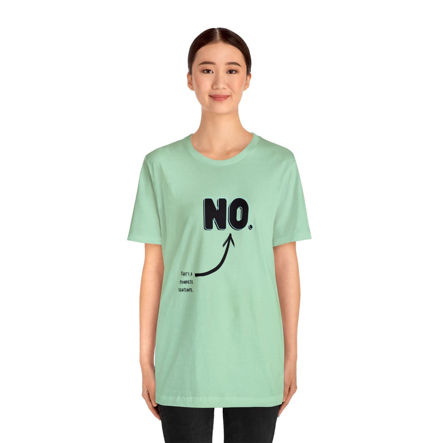 "NO" Short Sleeve Tee
