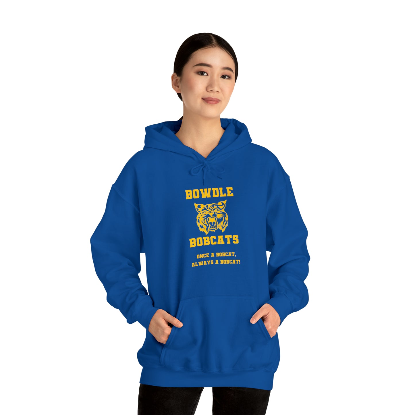 Bowdle Bobcat Throwback Hooded Sweatshirt
