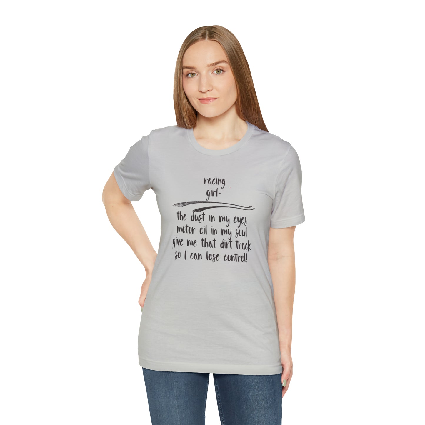 Racing Girl Unisex Jersey Short Sleeve Tee