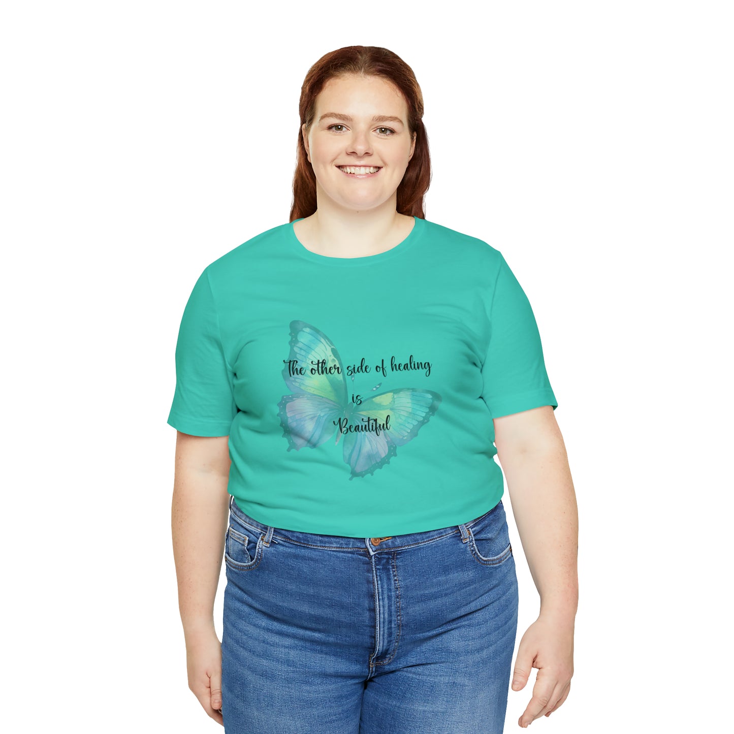 "Other side of Healing" Unisex Jersey Short Sleeve Tee
