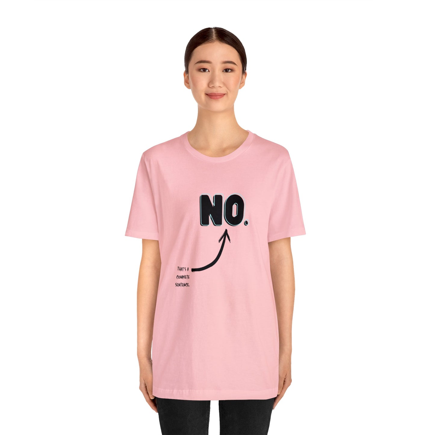"NO" Short Sleeve Tee