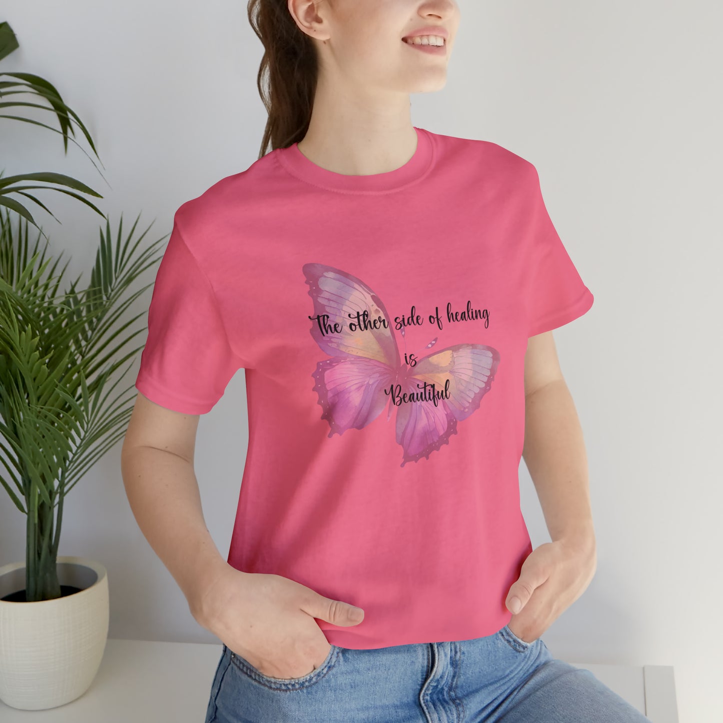"Other side of Healing" Unisex Jersey Short Sleeve Tee