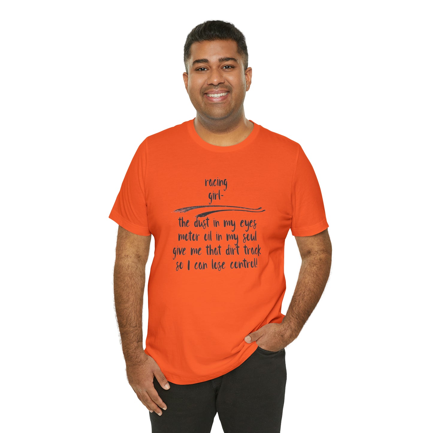 Racing Girl Unisex Jersey Short Sleeve Tee