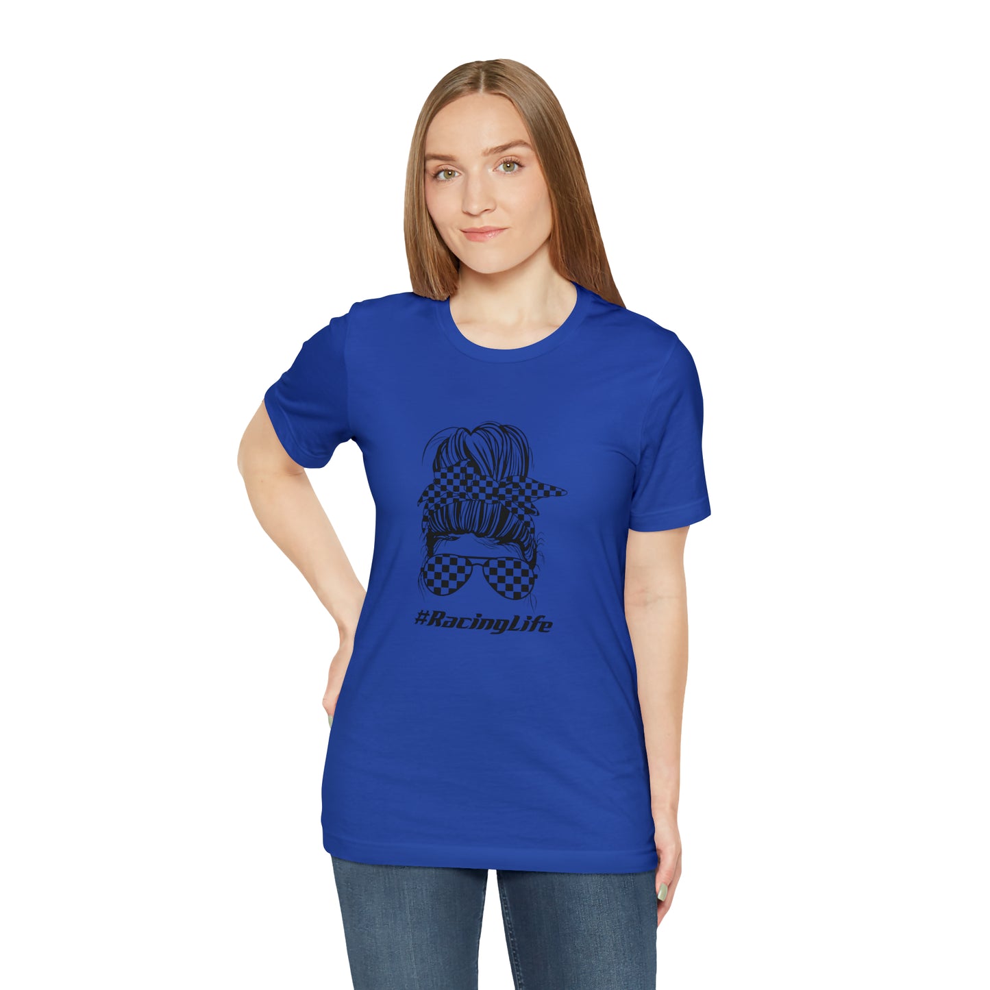 #Racinglife Unisex Jersey Short Sleeve Tee