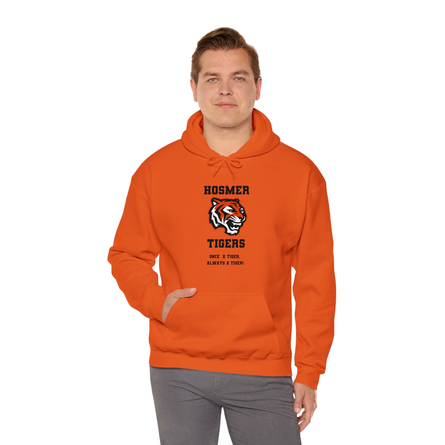Hosmer Tiger Throwback Hooded Sweatshirt