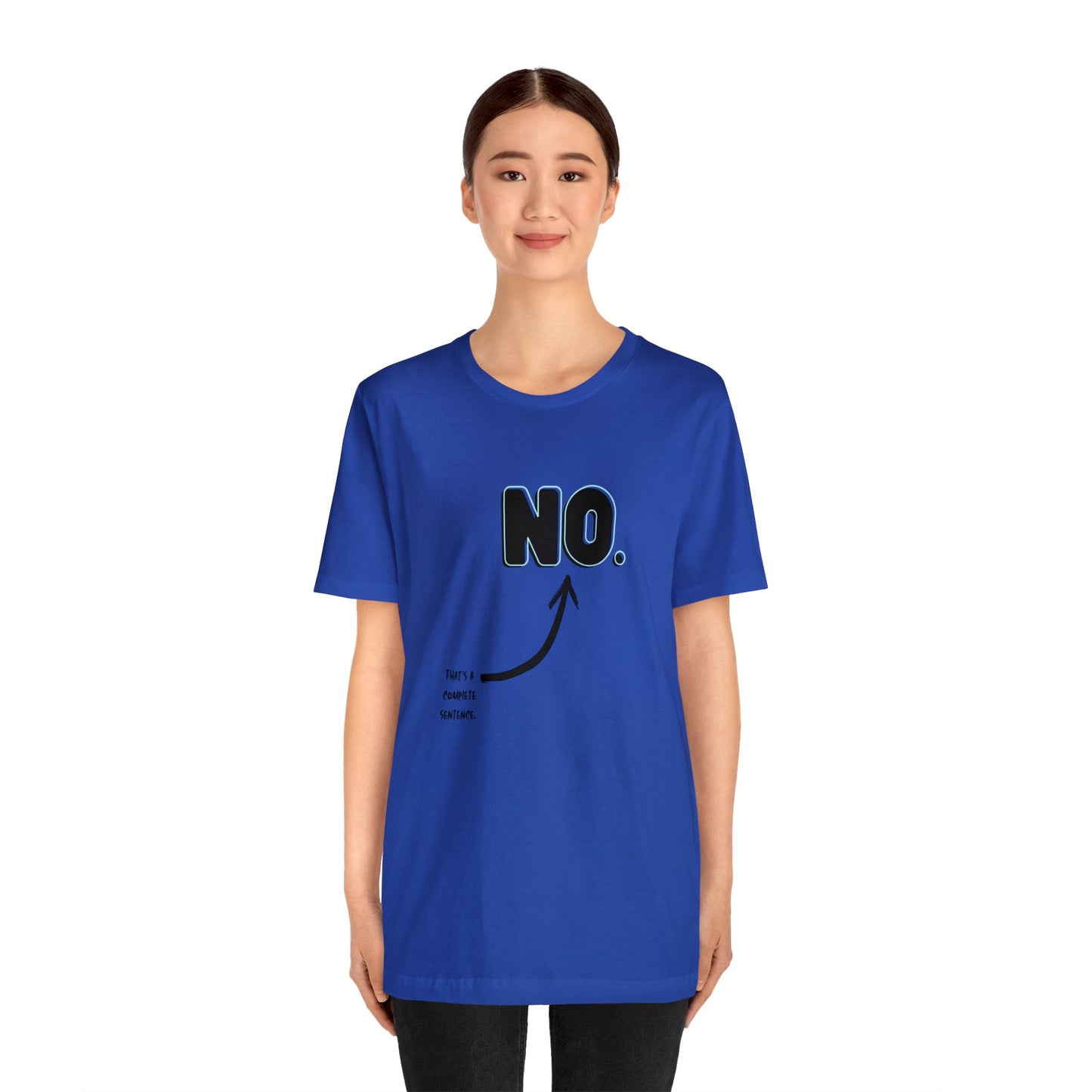 "NO" Short Sleeve Tee