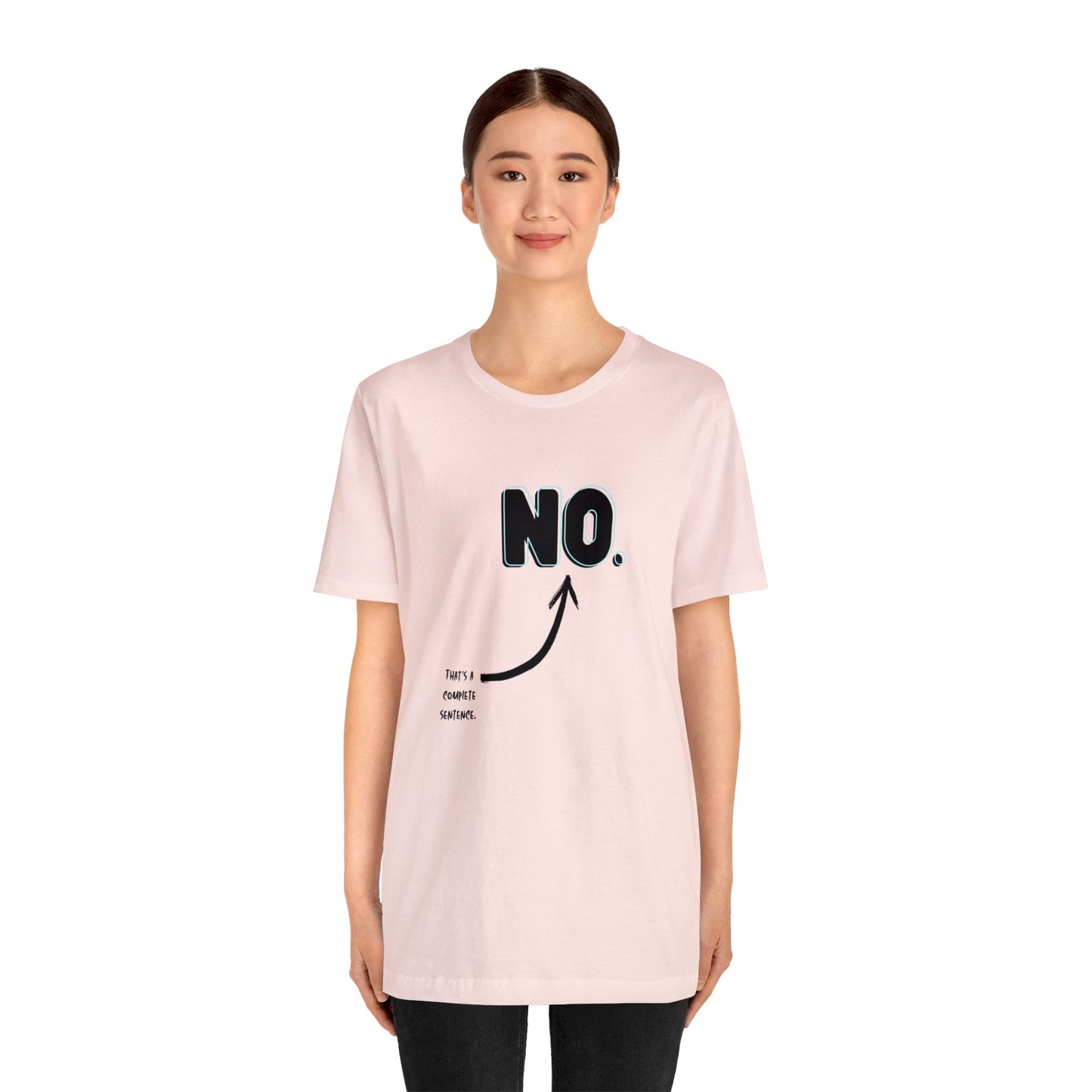 "NO" Short Sleeve Tee