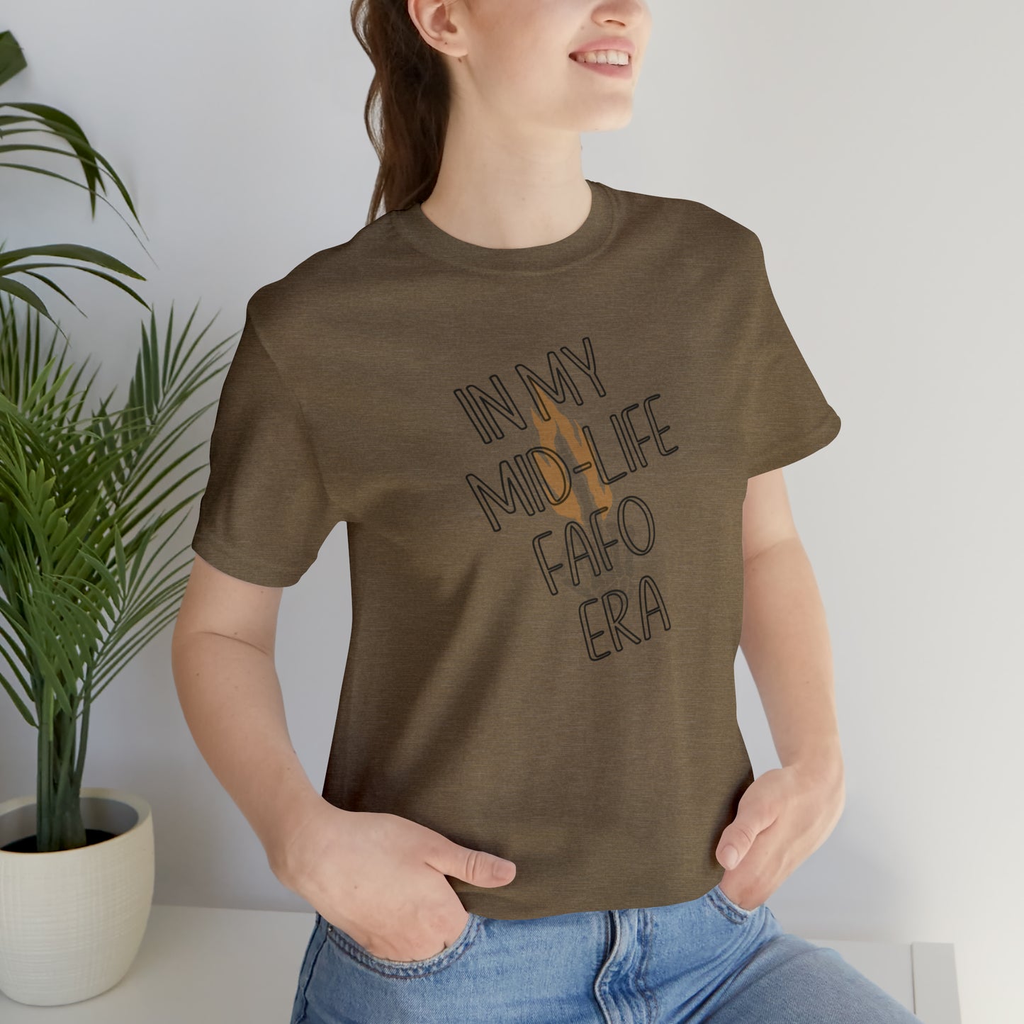 mid-life FAFO era Short Sleeve Tee