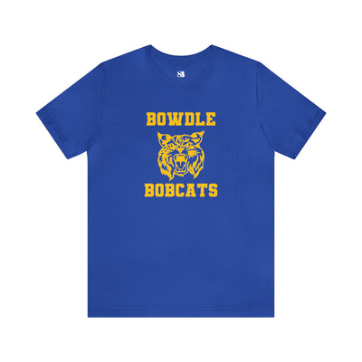 Bowdle Bobcat Throwback Short Sleeve Tee