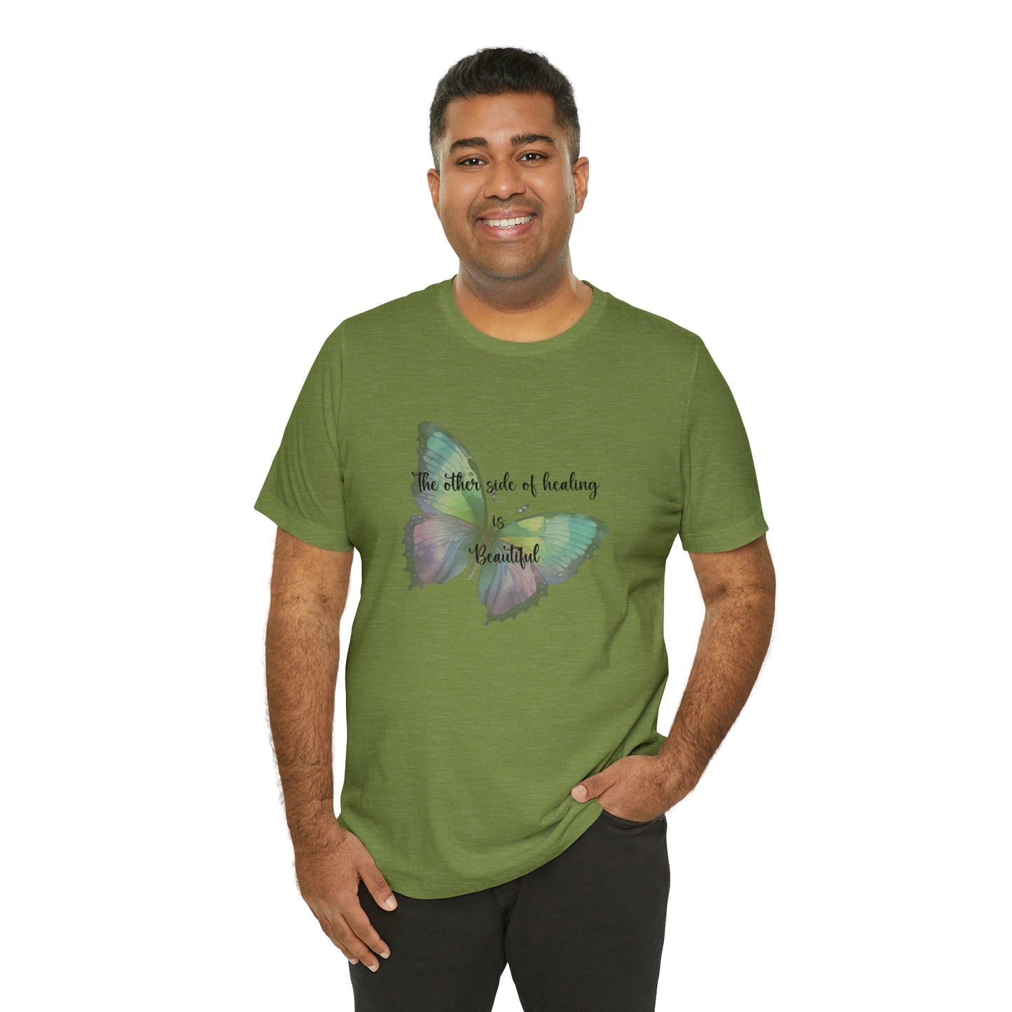 "Other side of Healing" Unisex Jersey Short Sleeve Tee