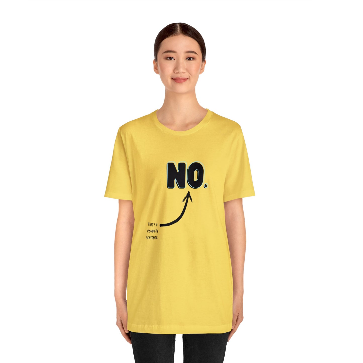 "NO" Short Sleeve Tee