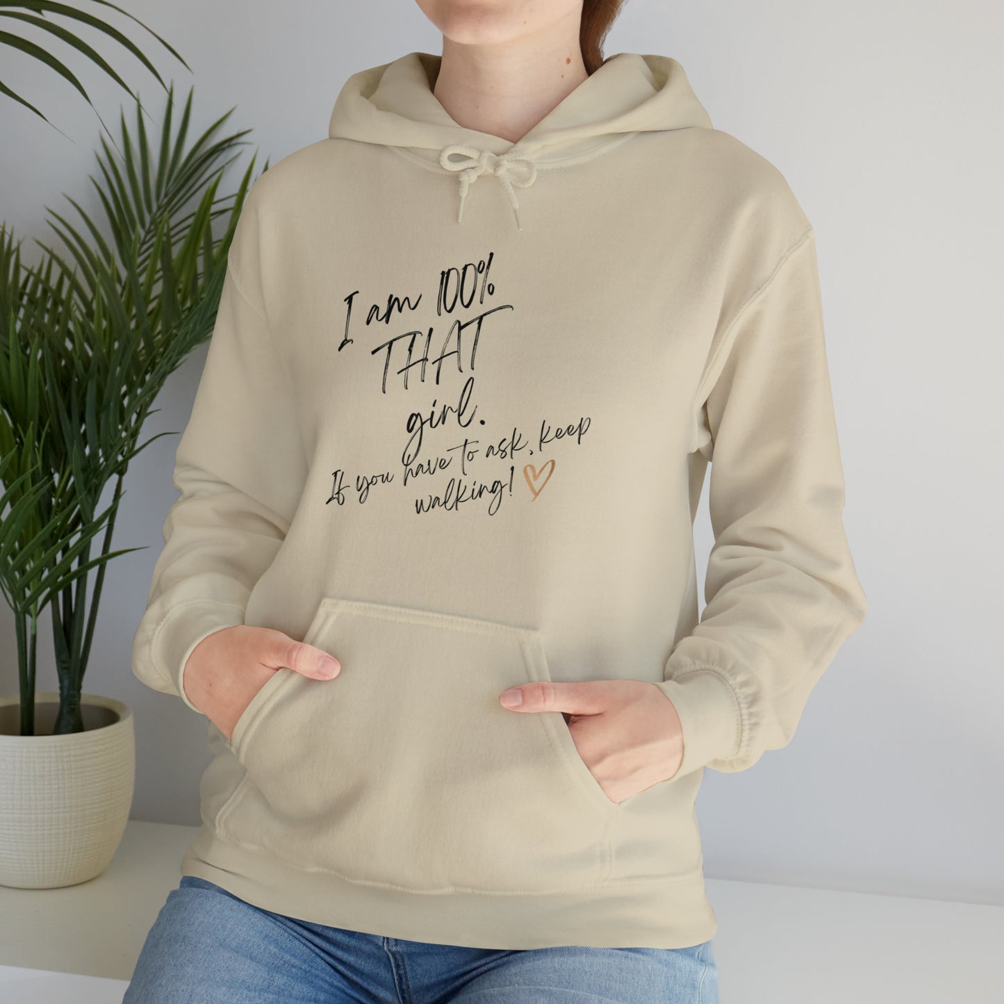 **Intro sale on hoodie $10 off!! **That girl" Unisex Heavy Blend™ Hooded Sweatshirt