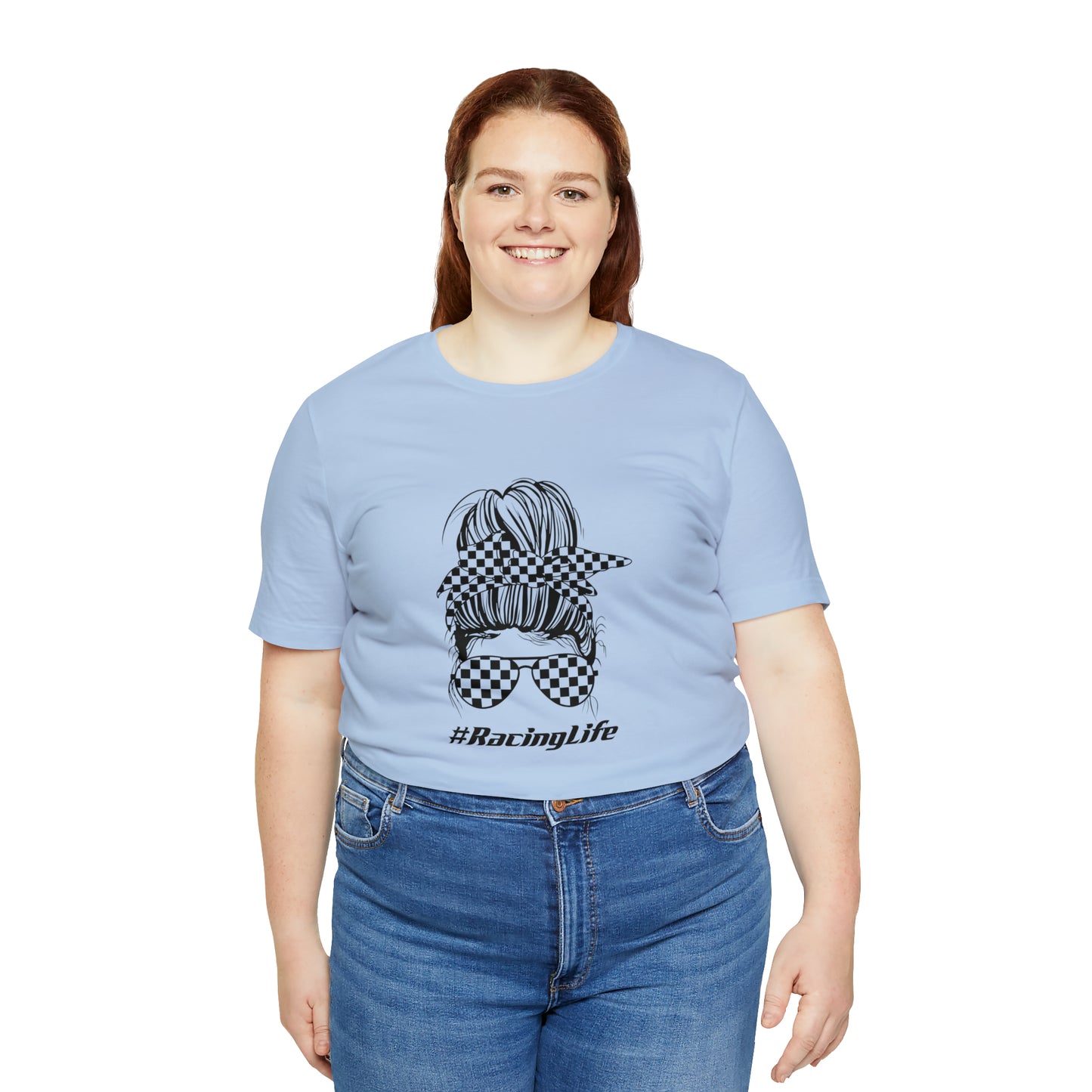 #Racinglife Unisex Jersey Short Sleeve Tee