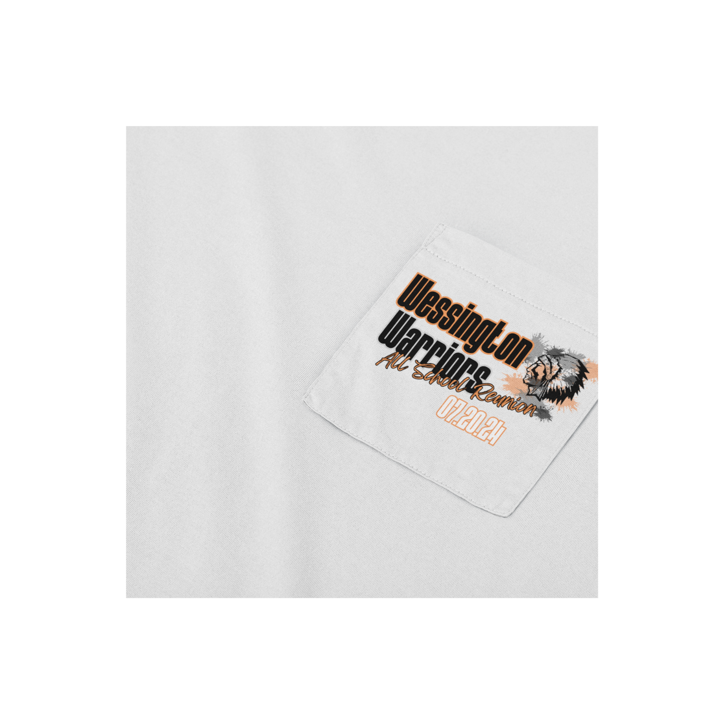 Wessington 2024 All School Reunion Pocket Tshirt