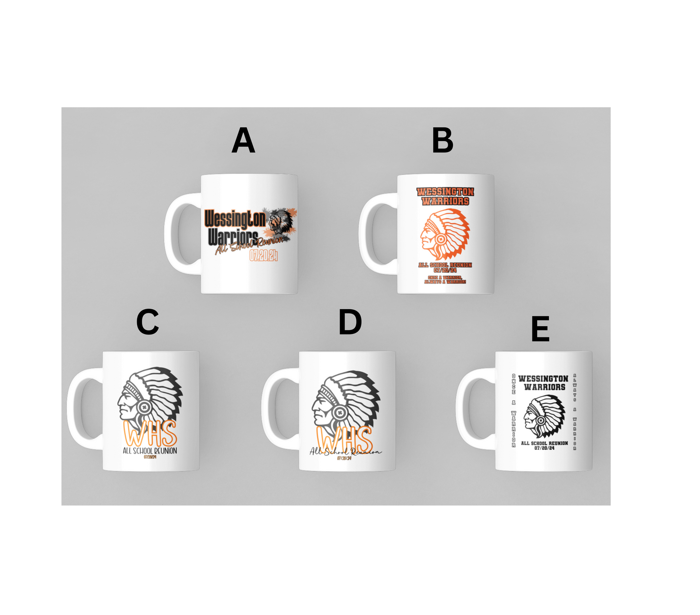 2024 Wessington All School Reunion 15 oz Coffee Mugs