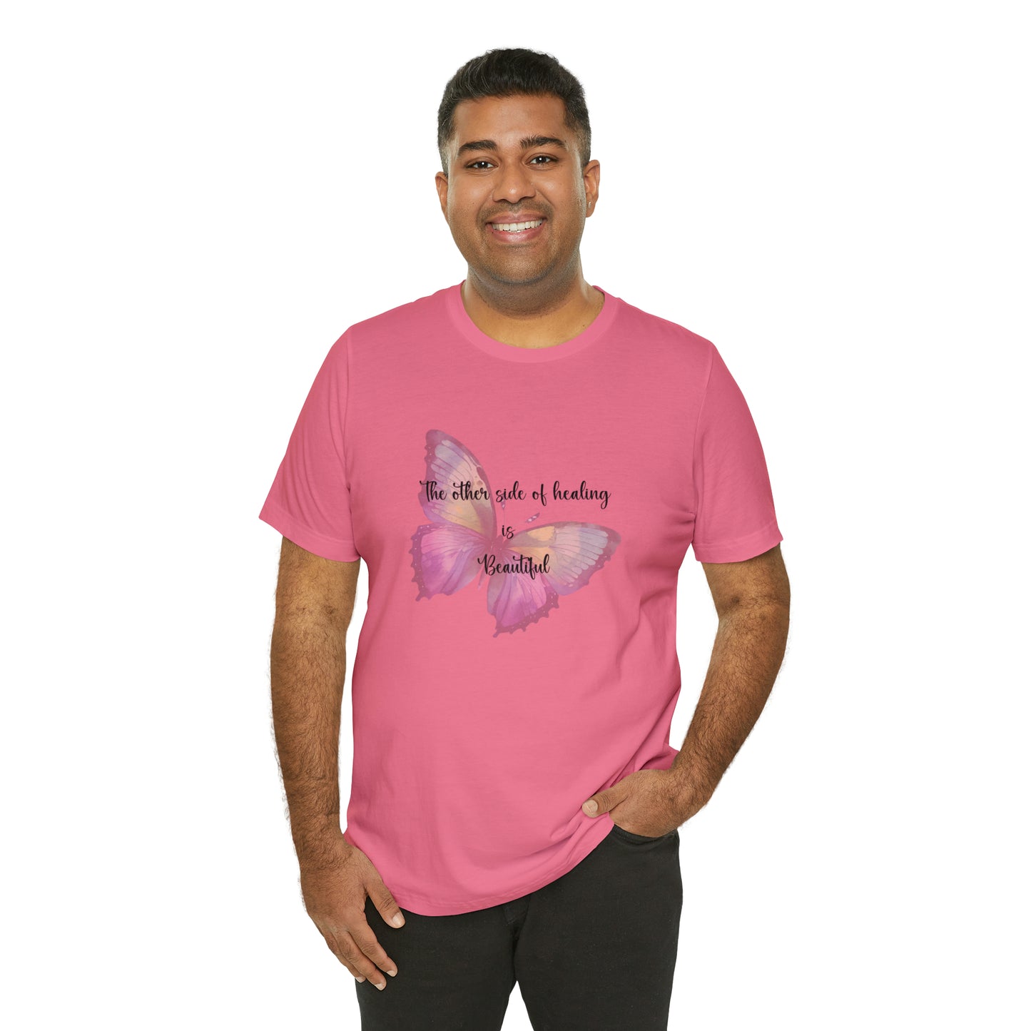 "Other side of Healing" Unisex Jersey Short Sleeve Tee