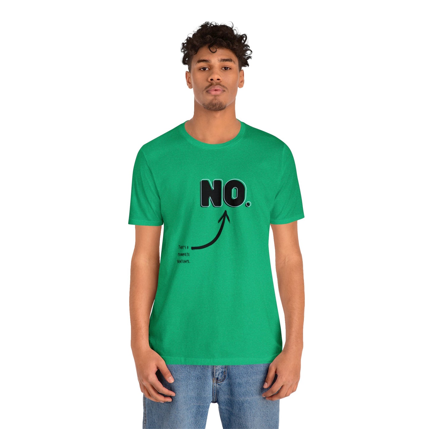 "NO" Short Sleeve Tee