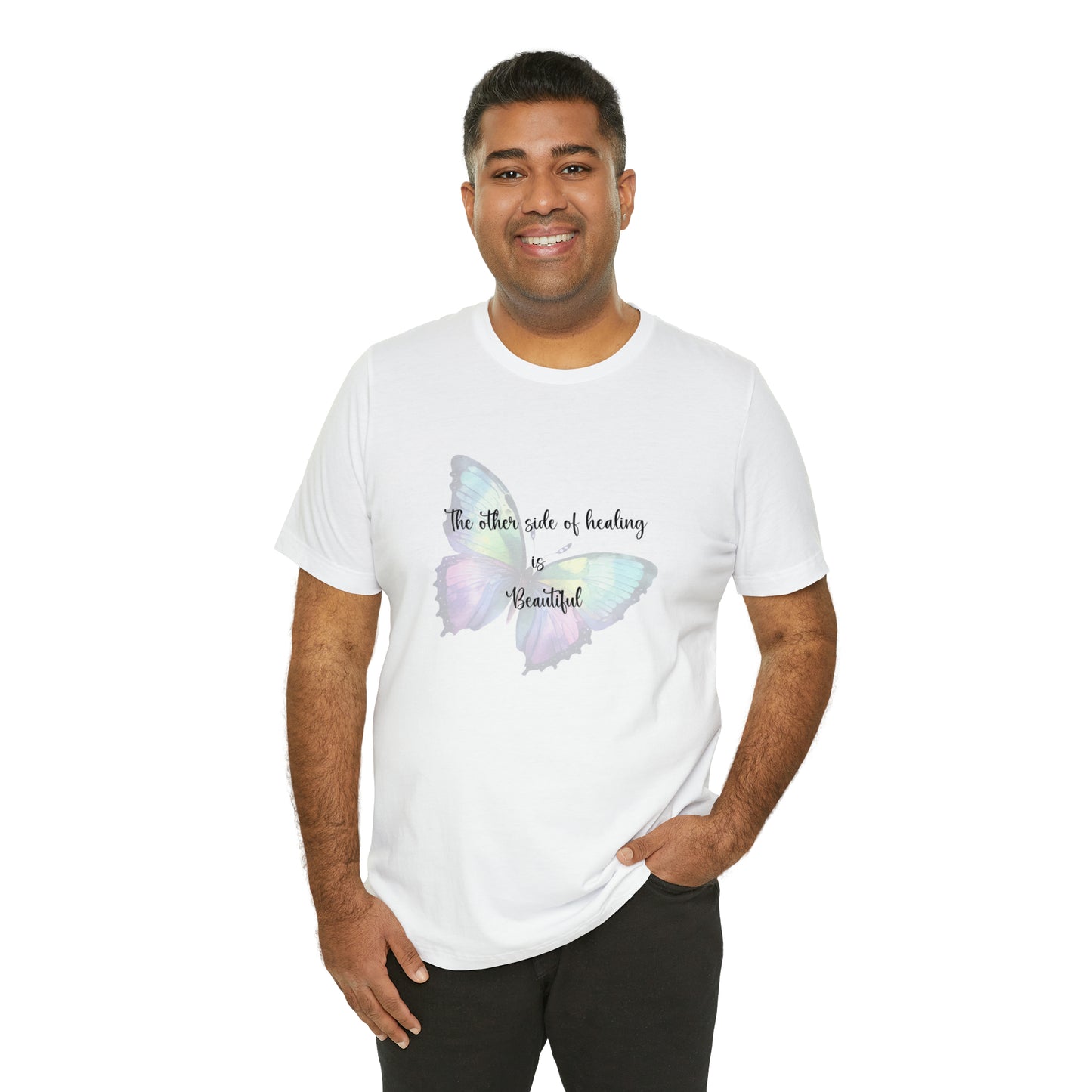"Other side of Healing" Unisex Jersey Short Sleeve Tee