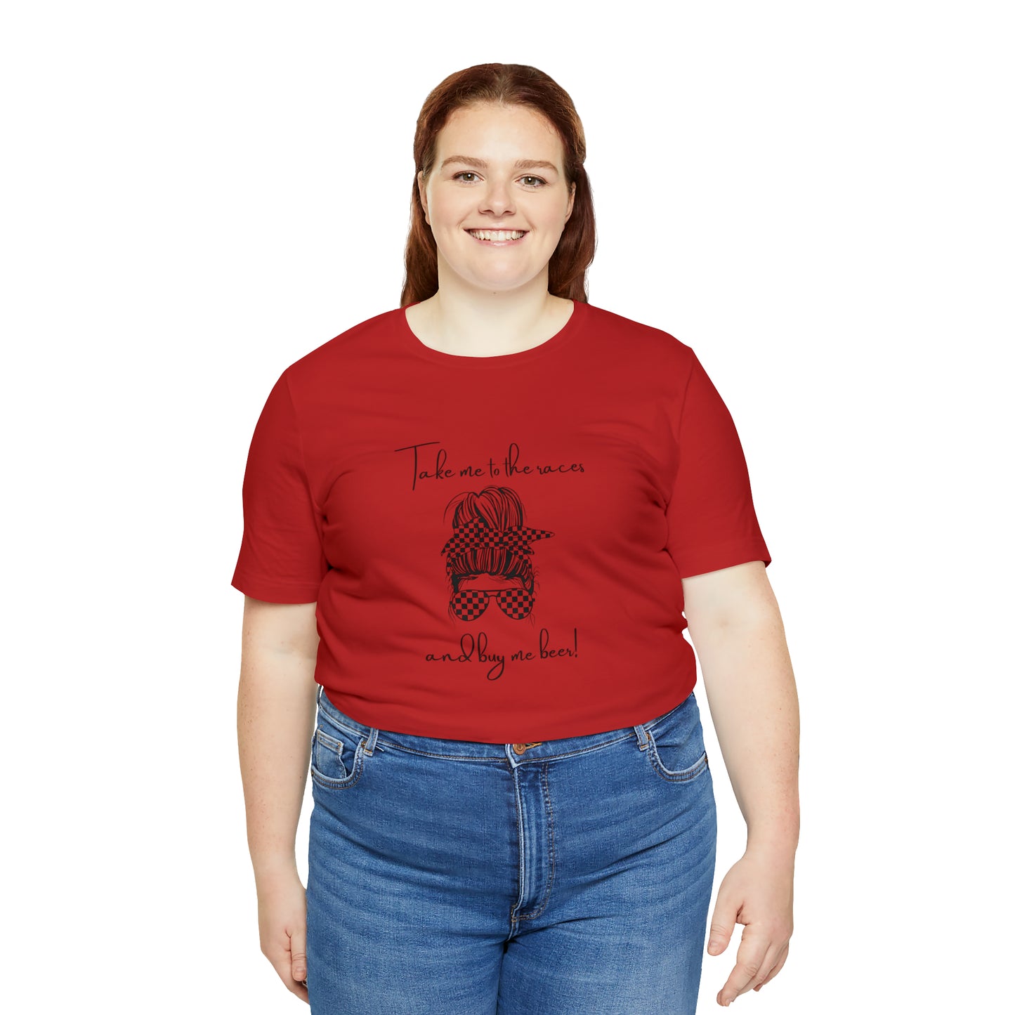 Take me racing Unisex Jersey Short Sleeve Tee