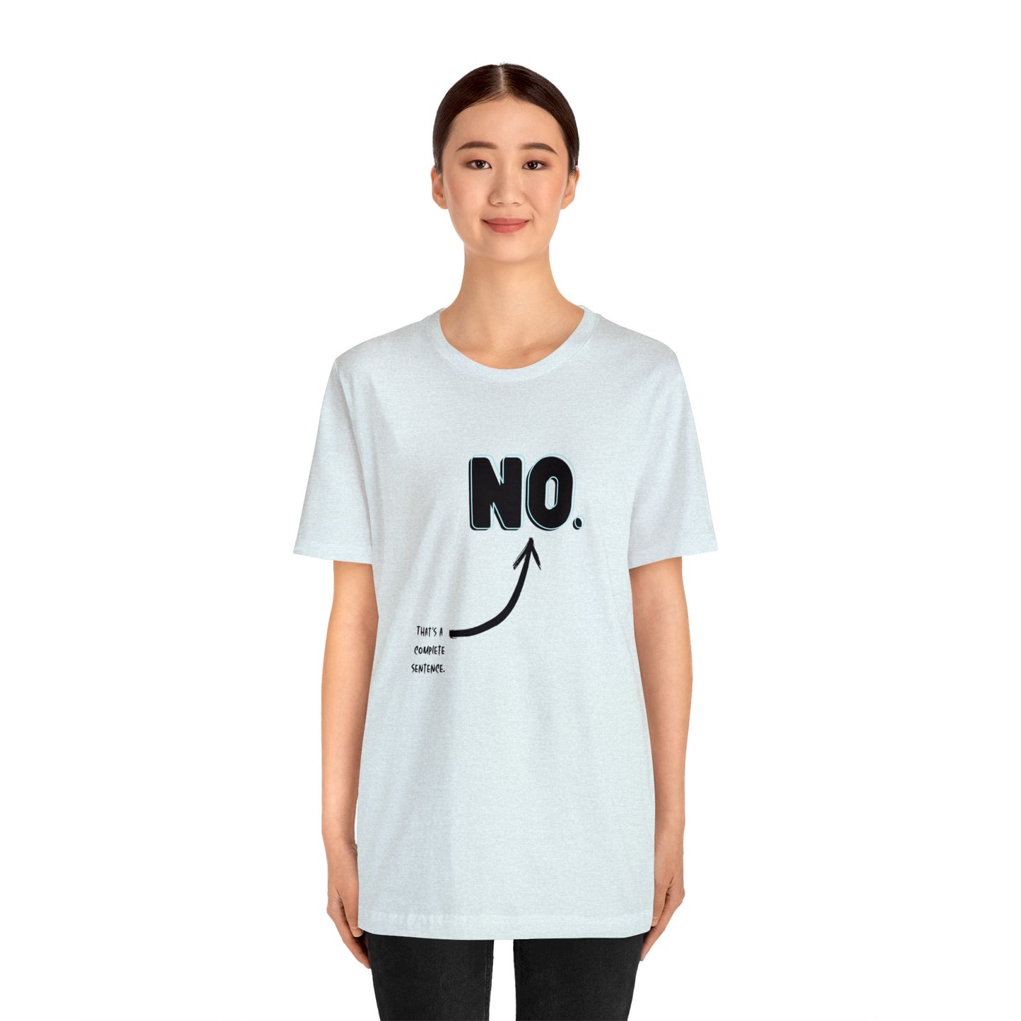"NO" Short Sleeve Tee