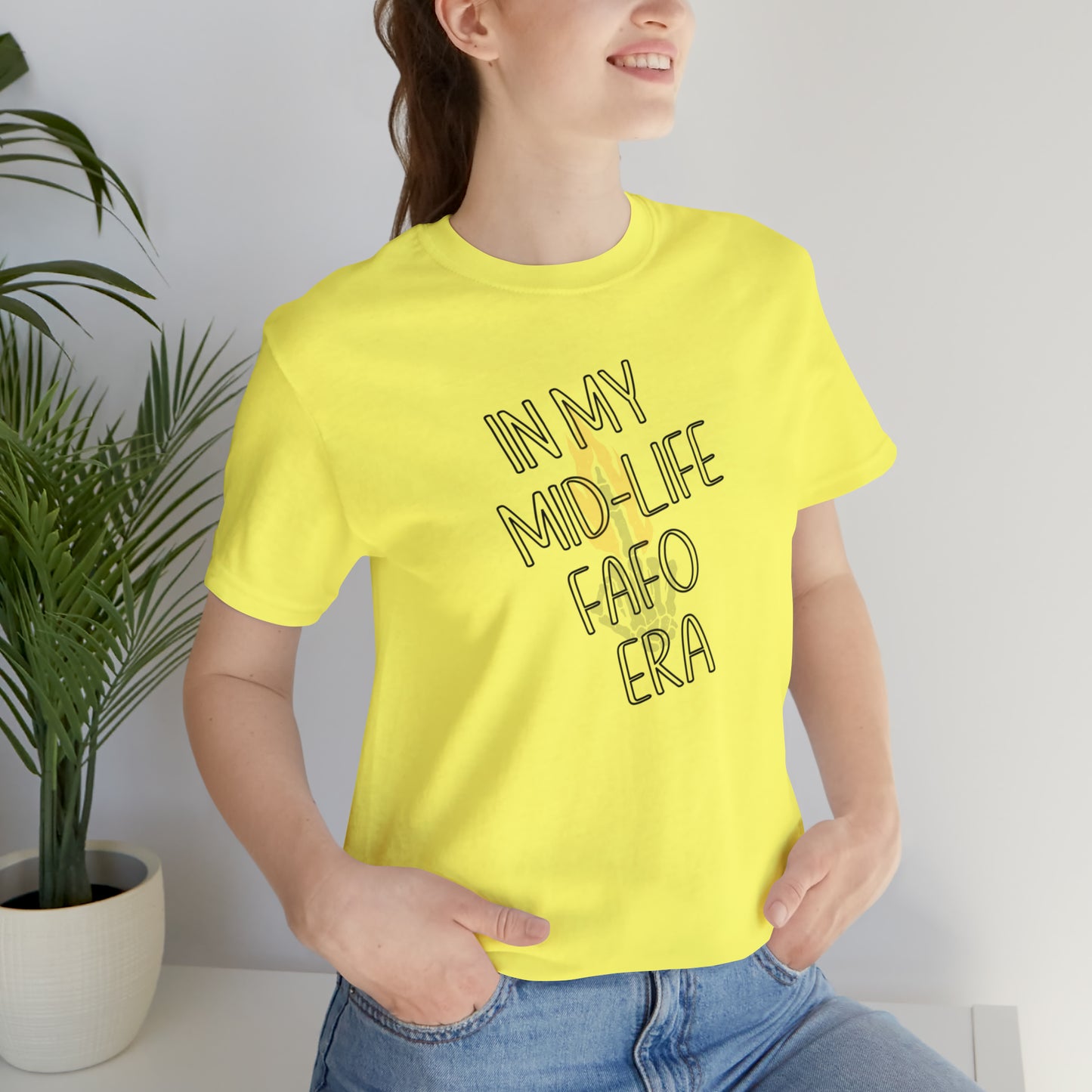 mid-life FAFO era Short Sleeve Tee