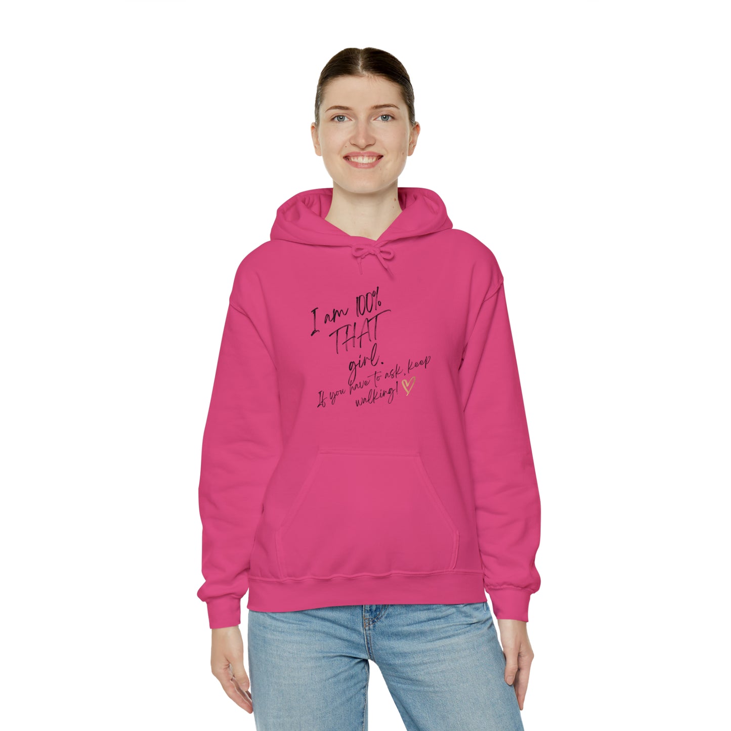 **Intro sale on hoodie $10 off!! **That girl" Unisex Heavy Blend™ Hooded Sweatshirt