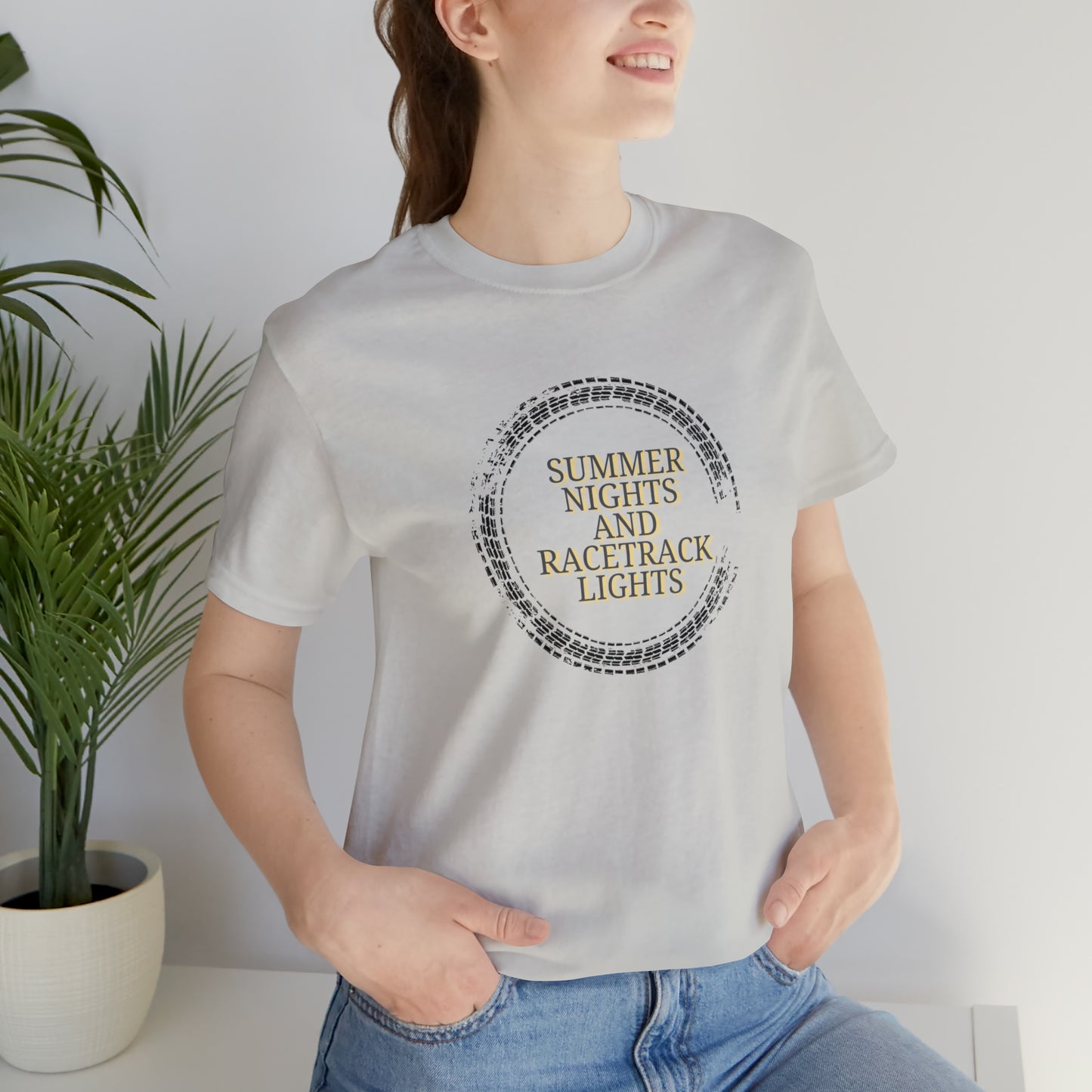 Summer nights Unisex Jersey Short Sleeve Tee