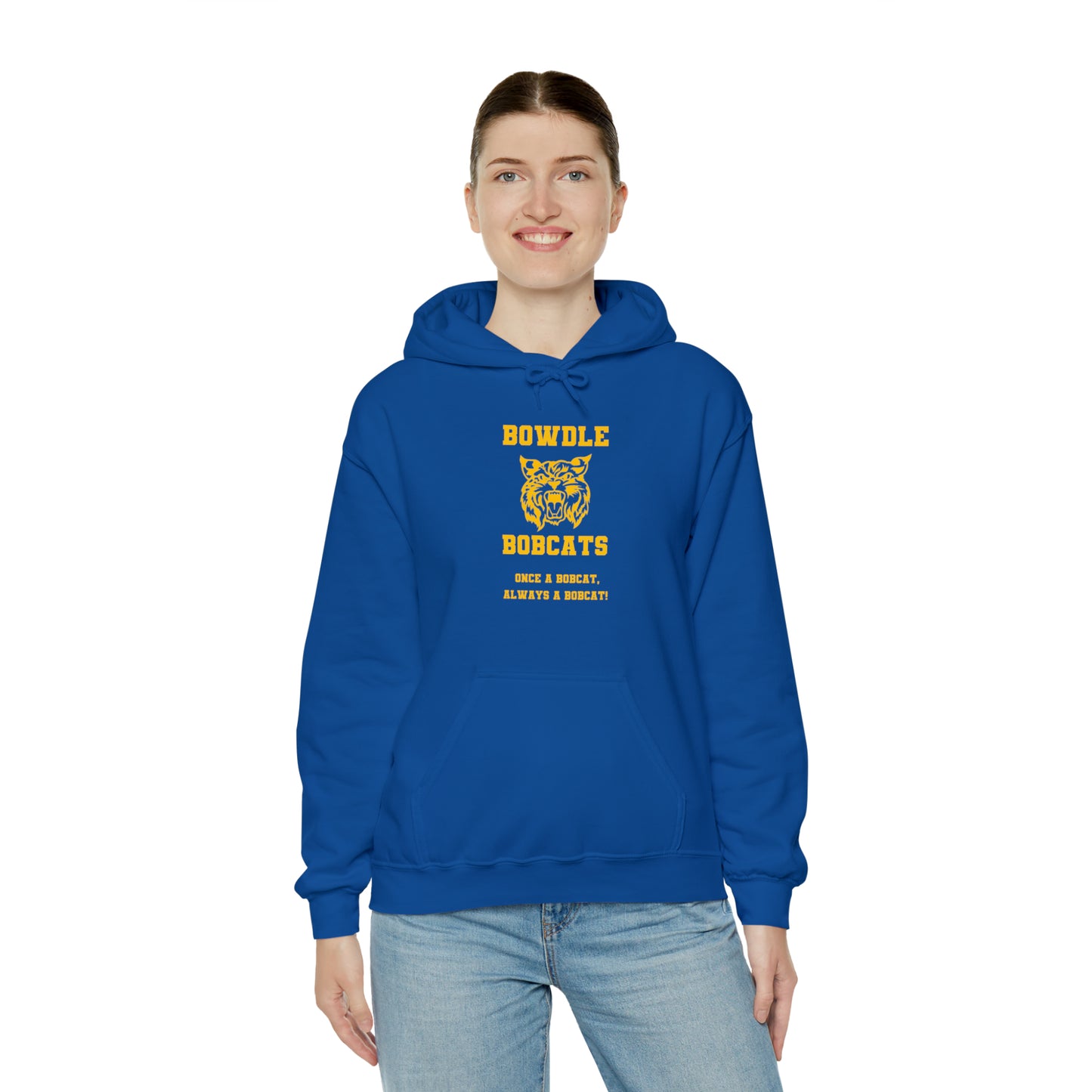 Bowdle Bobcat Throwback Hooded Sweatshirt
