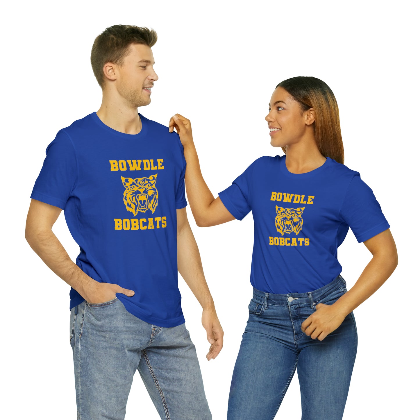 Bowdle Bobcat Throwback Short Sleeve Tee