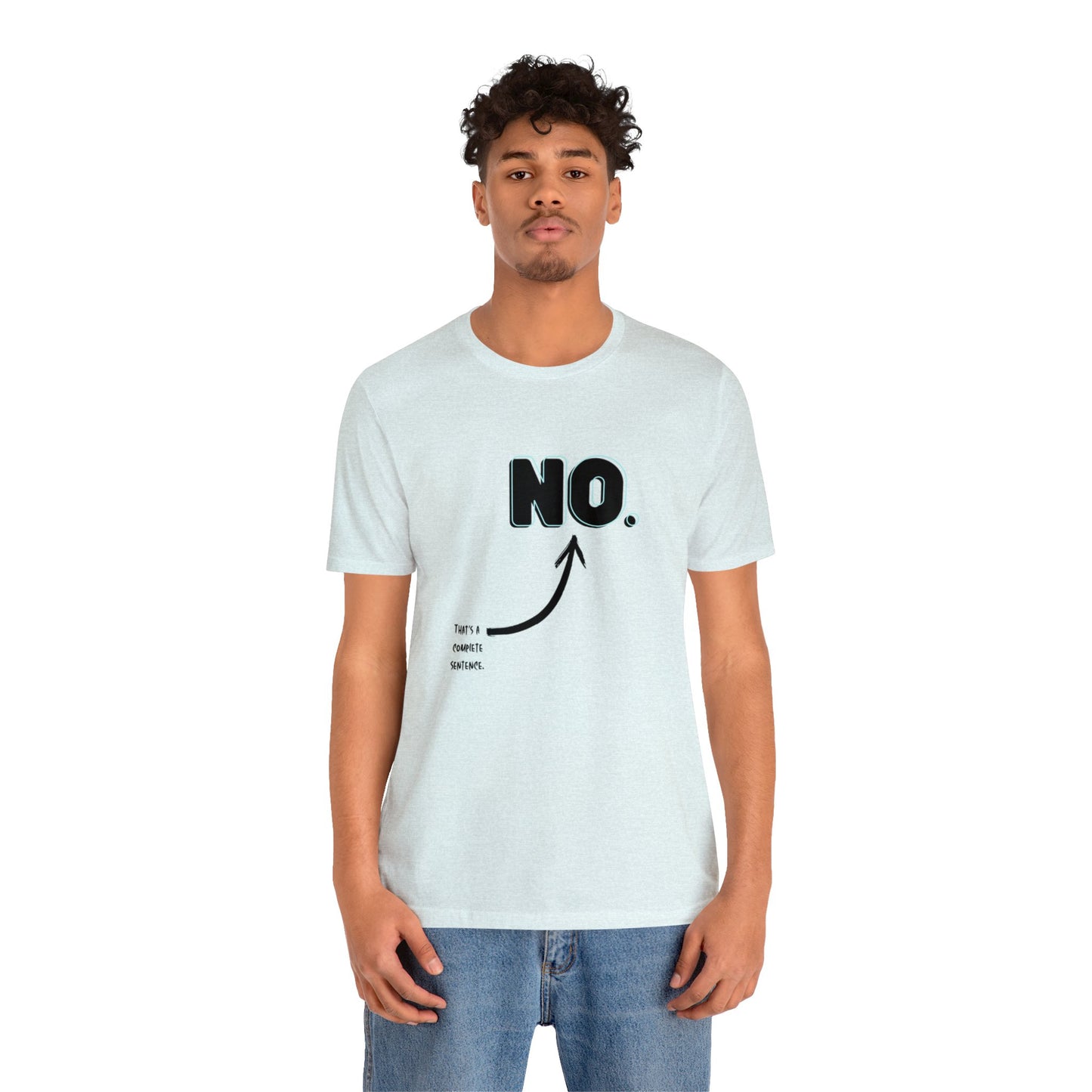 "NO" Short Sleeve Tee