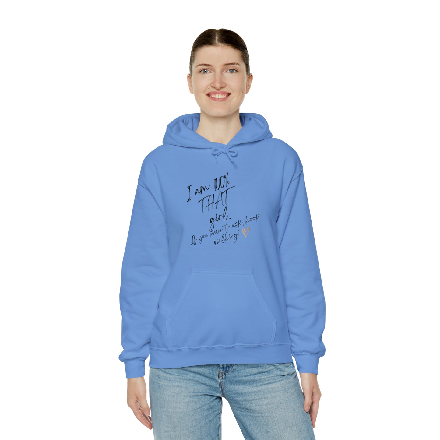 **Intro sale on hoodie $10 off!! **That girl" Unisex Heavy Blend™ Hooded Sweatshirt