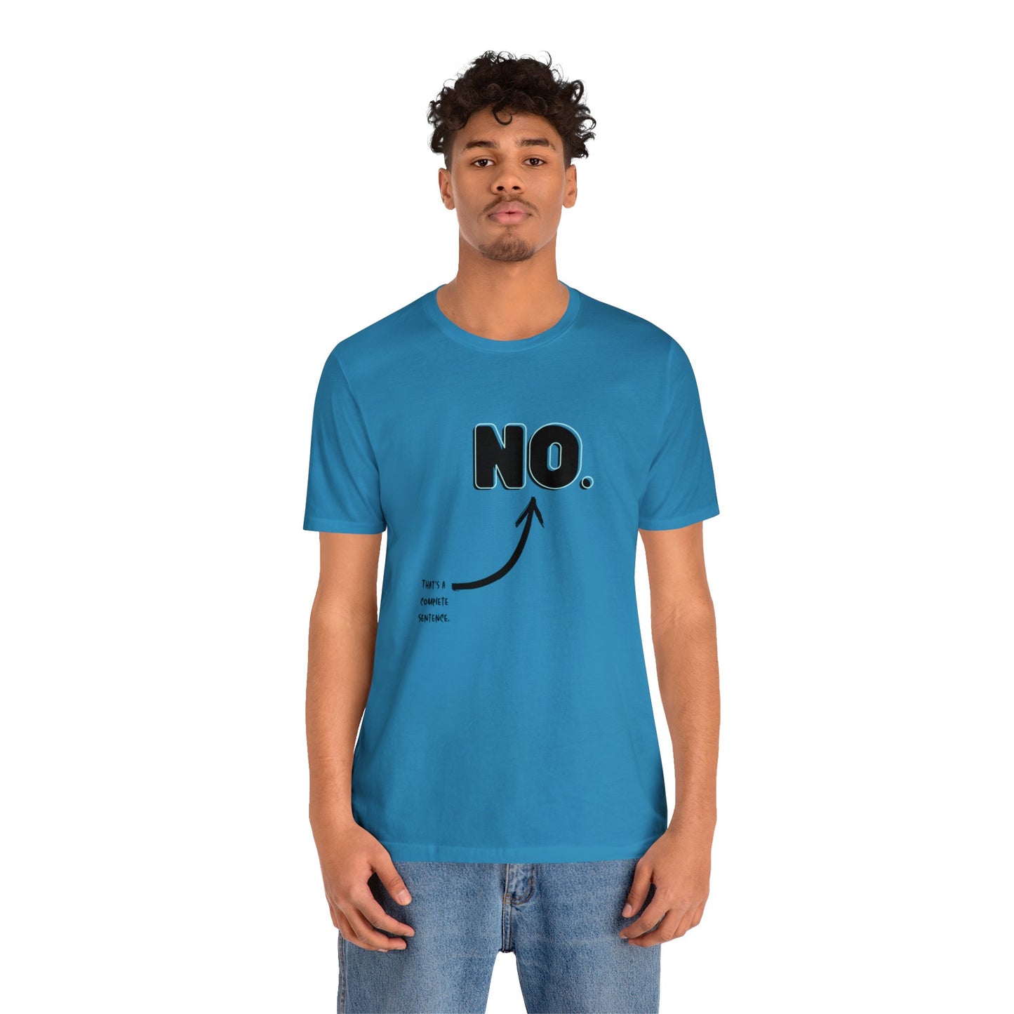 "NO" Short Sleeve Tee