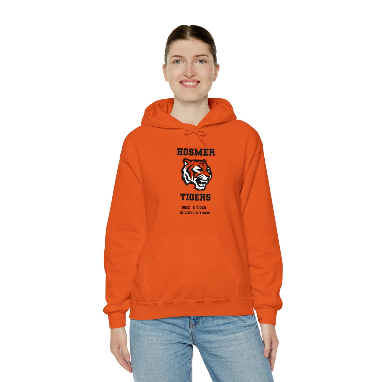 Hosmer Tiger Throwback Hooded Sweatshirt
