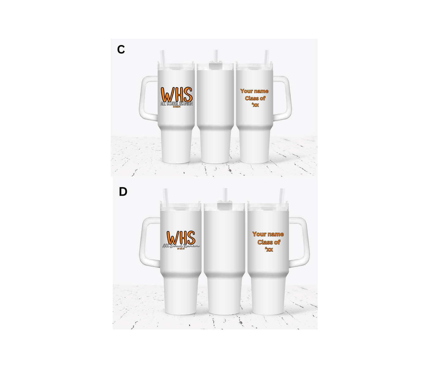 Wessington 2024 All School Reunion 40 oz tumbler