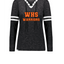 Wessington Warriors lace up neck long sleeve shirt