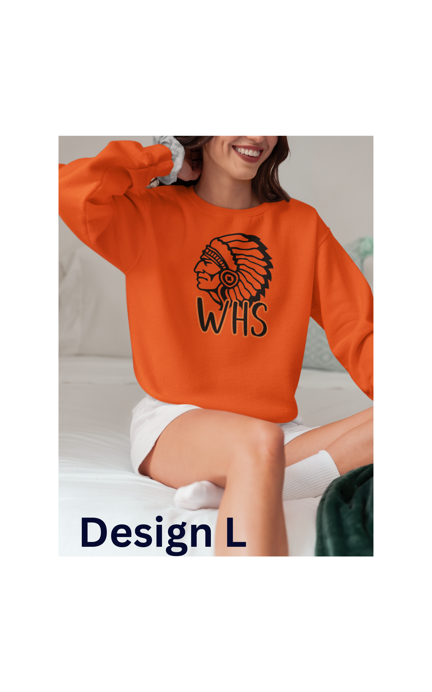 WHS Warriors Sweatshirt crewneck and hoodie