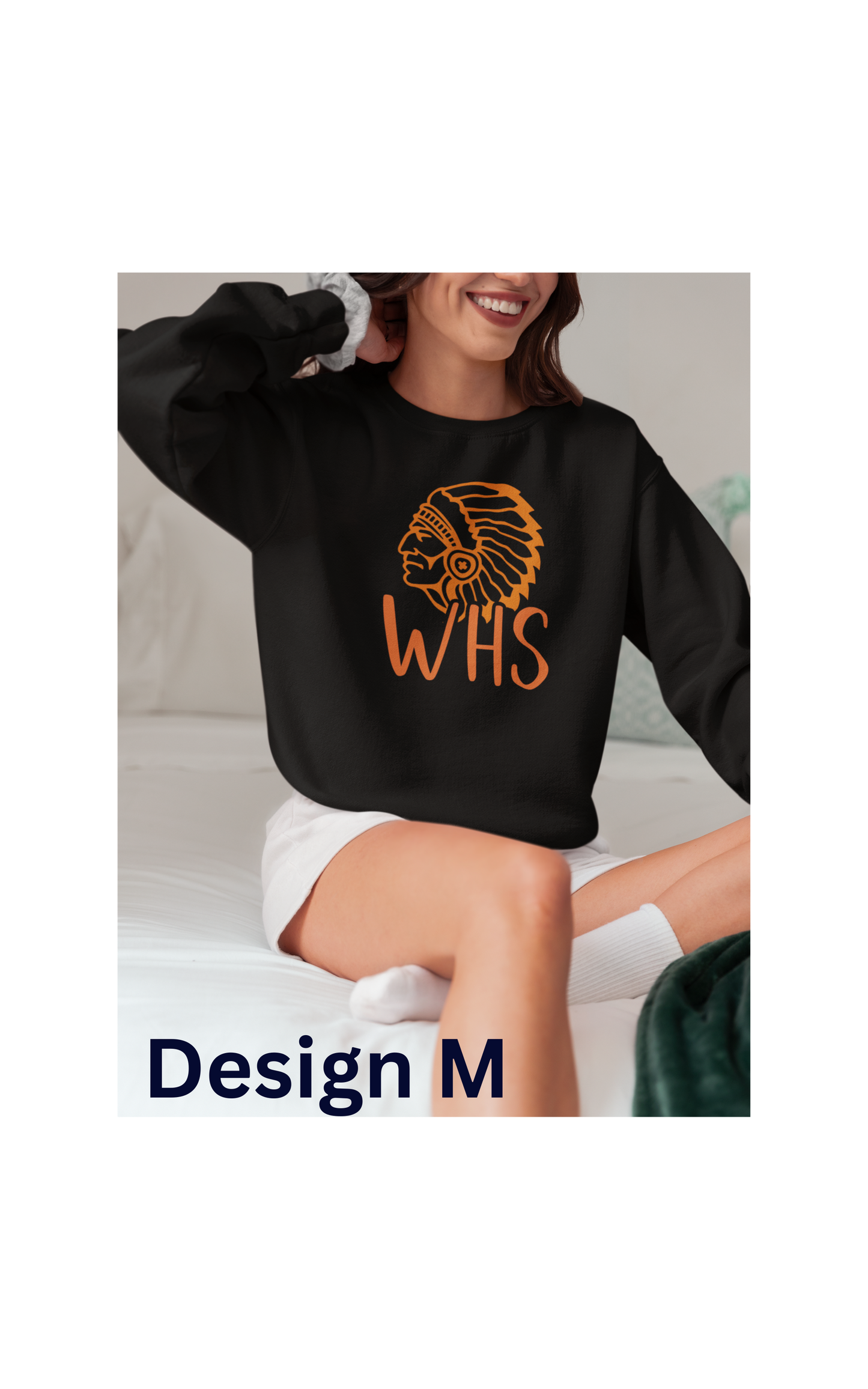 WHS Warriors Sweatshirt crewneck and hoodie