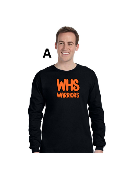 Warriors long sleeve tshirt