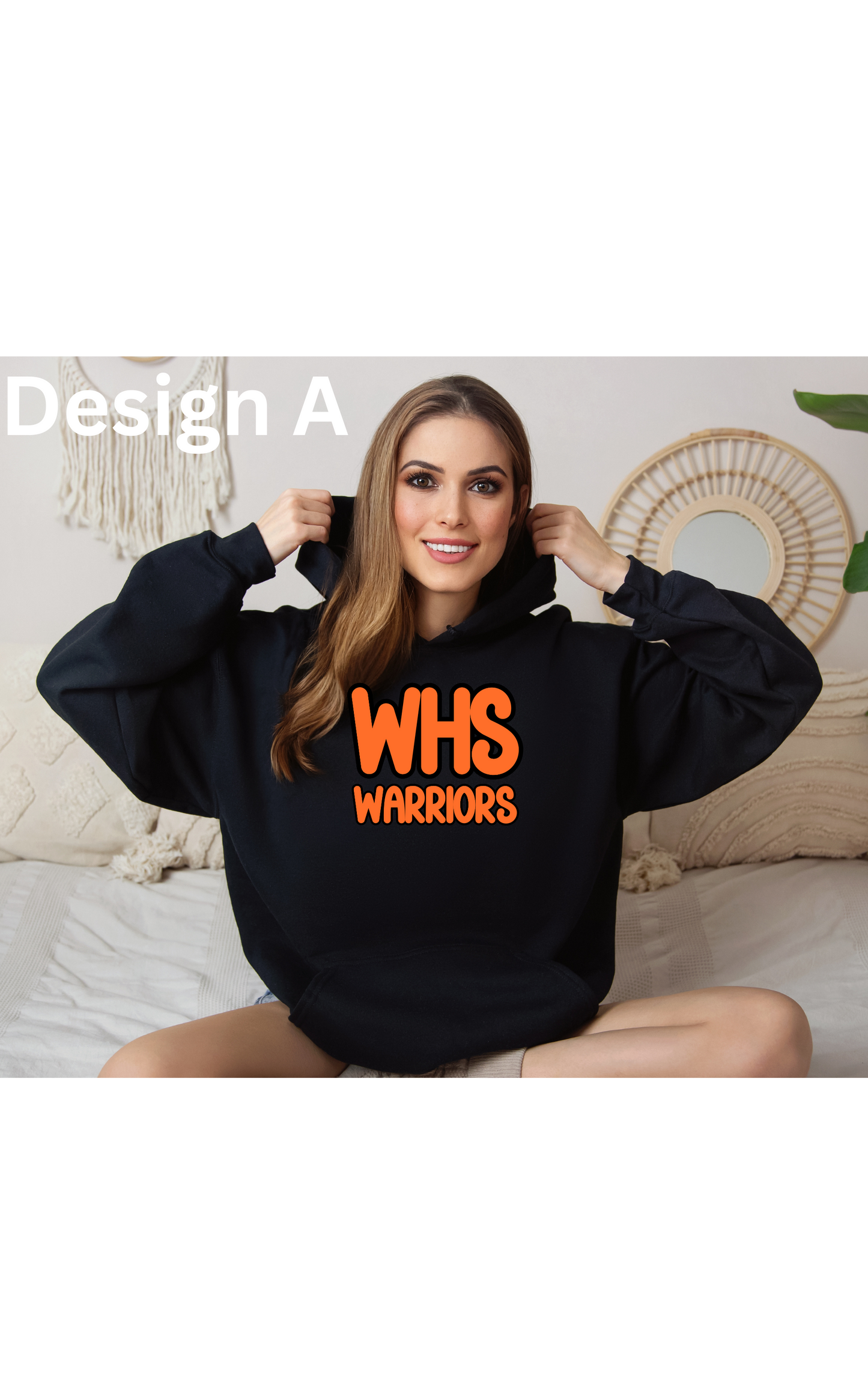 WHS Warriors Sweatshirt crewneck and hoodie