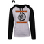 Warrior long sleeve jersey hoodie