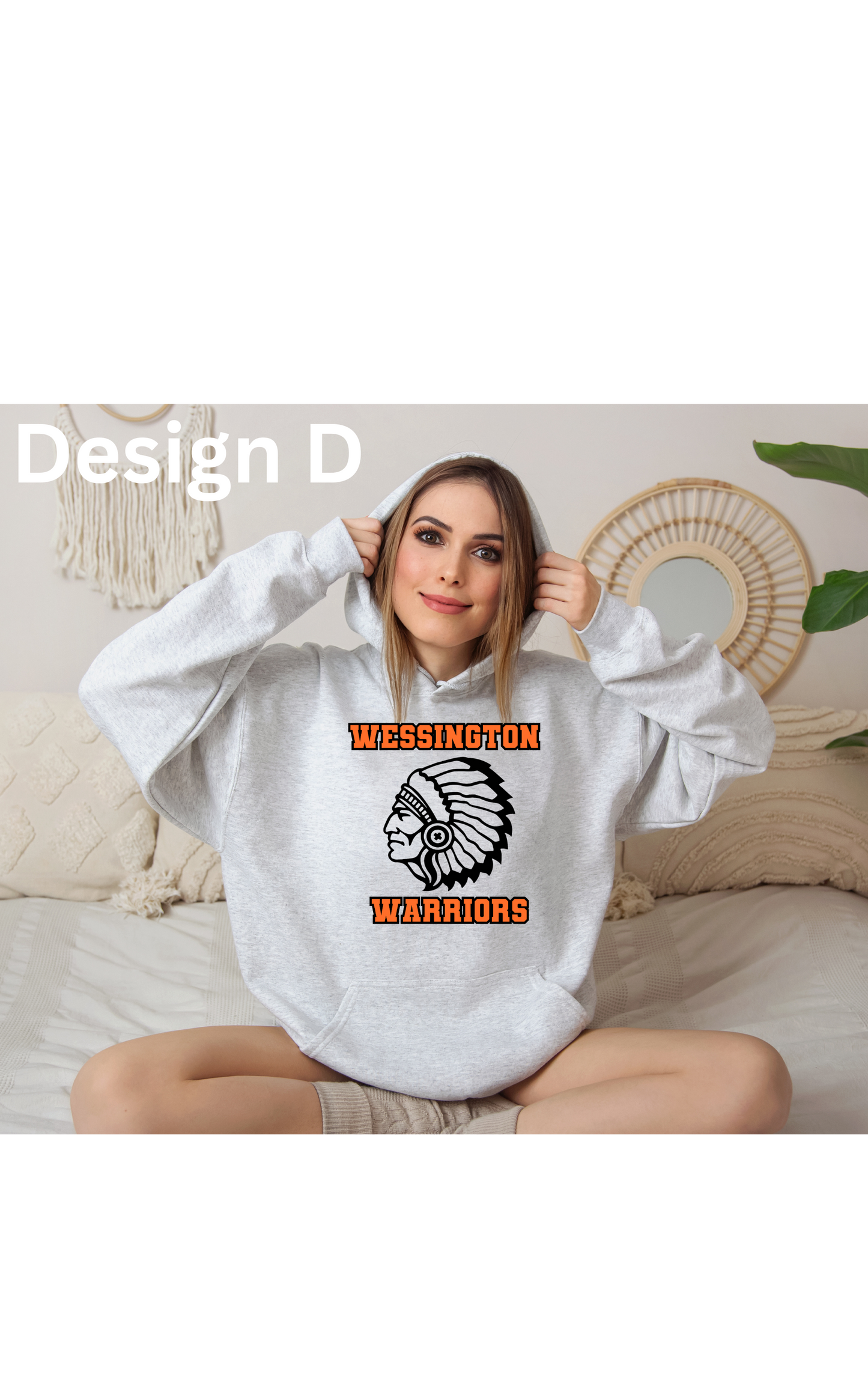 WHS Warriors Sweatshirt crewneck and hoodie