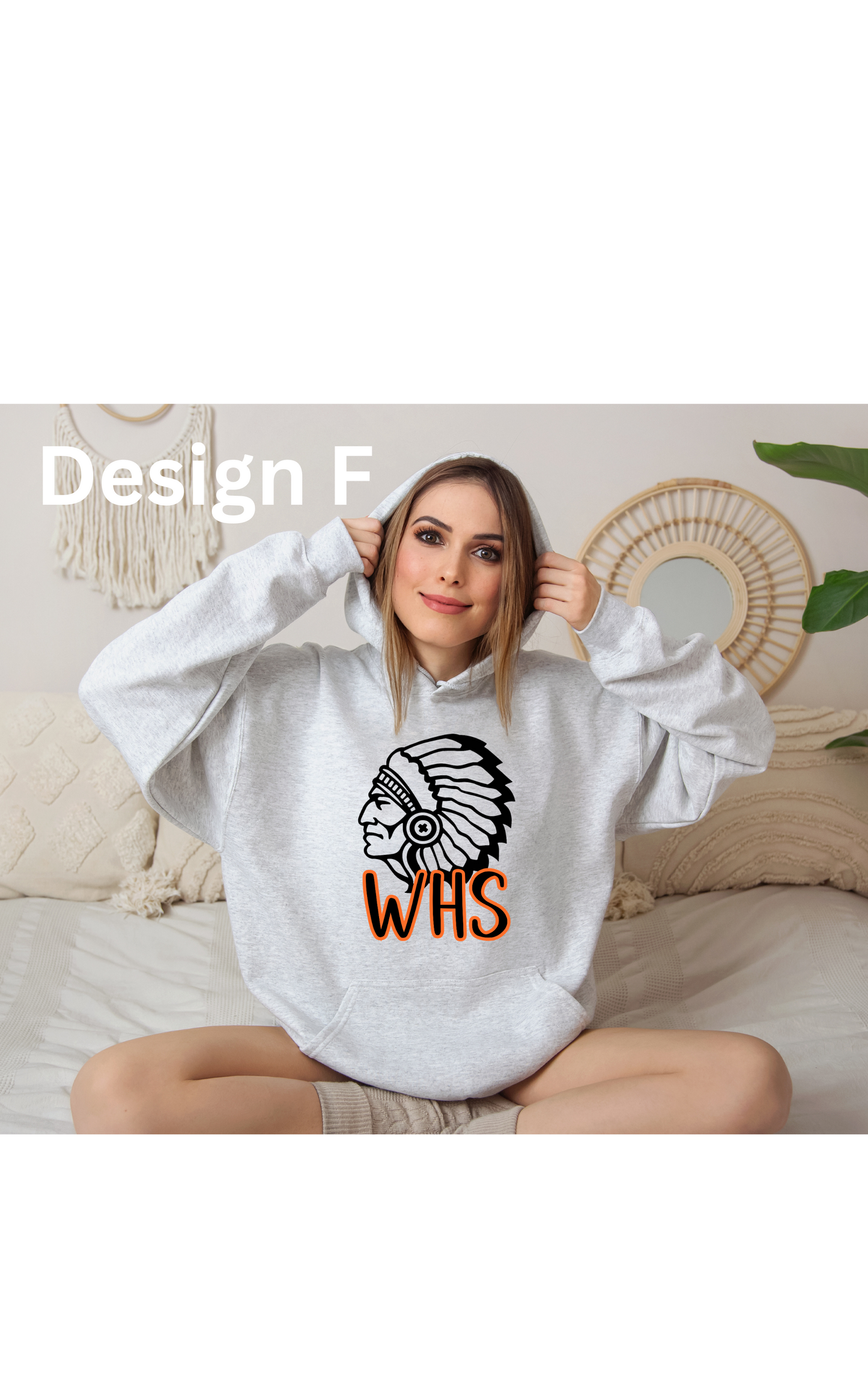 WHS Warriors Sweatshirt crewneck and hoodie