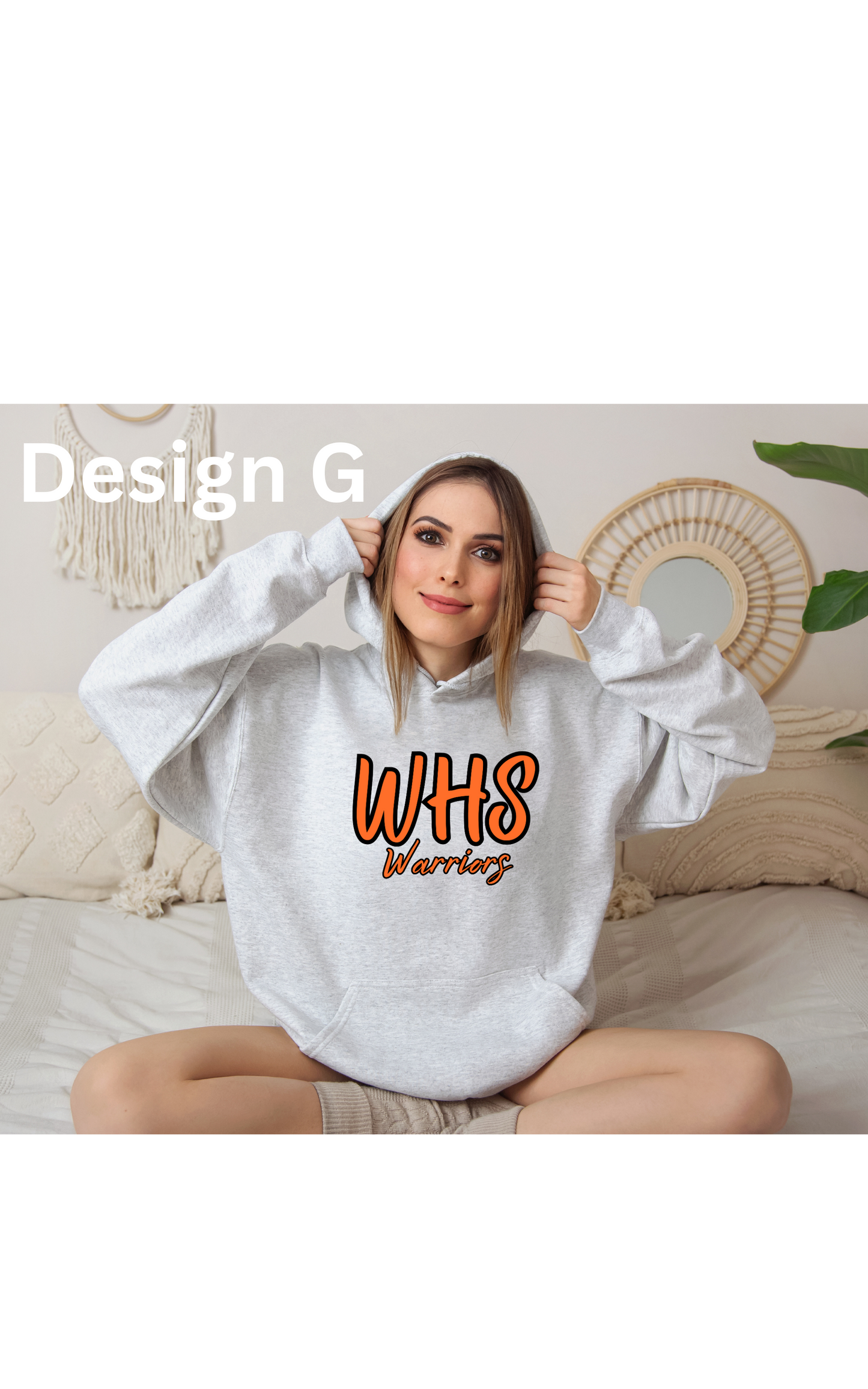 WHS Warriors Sweatshirt crewneck and hoodie