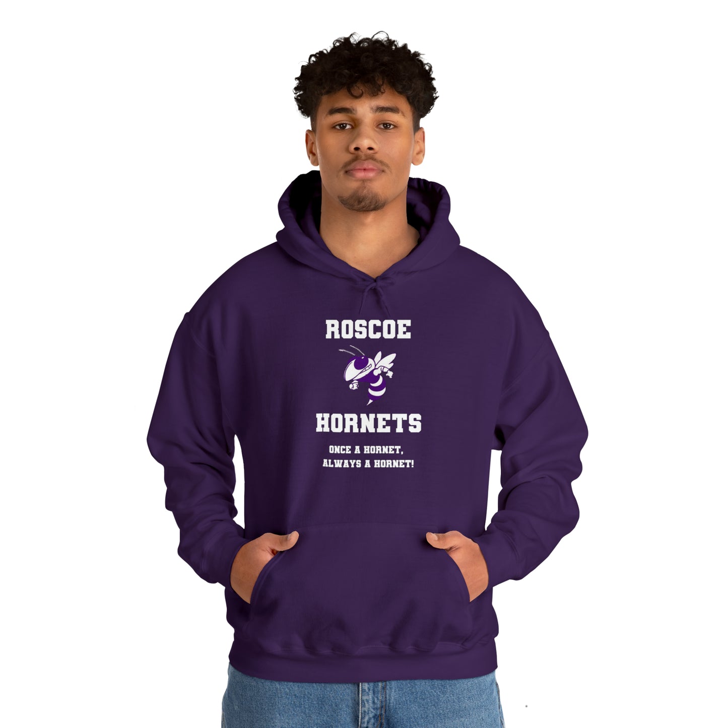 Roscoe Hornet Throwback Hooded Sweatshirt