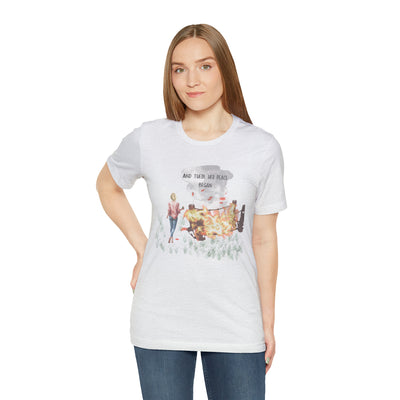 And Her Peace Began Short Sleeve Tee