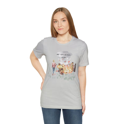 And Her Peace Began Short Sleeve Tee