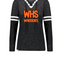 Wessington Warriors lace up neck long sleeve shirt